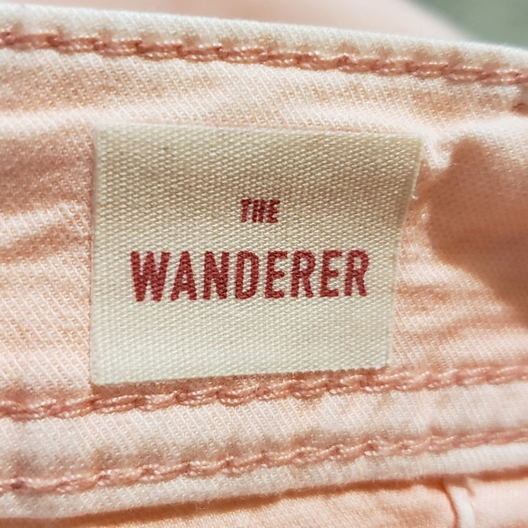 Anthropologie Peach The Wanderer size 27 Straight Leg Pants - Picture 9 of 9